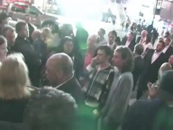 Quincy Jones arrive at J Edgar After Party in Hollywood 11/03/2011 (Footage by WireImage Video/Getty Images Entertainment Video) Stock Footage