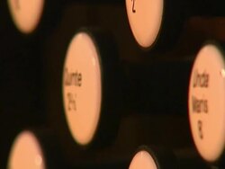 HD: Organ pipe details Stock Footage