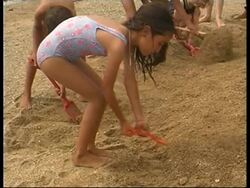 UK: WESTERN SAHARA REFUGEES VISIT SEASIDE News Clip