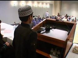 The Islamic Society of North America organized the National Qira'at Competition during its 46th Annual Convention in Washington, DC.  Participants had to be 16 years old or younger with cash prizes going to the top three contestants News Clip