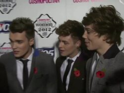 Union J at the Cosmo Woman of the Year Awards 2012 at Victoria & Albert Museum on October 30, 2012 in London, England (Footage by WireImage Video/Getty Images) Stock Footage