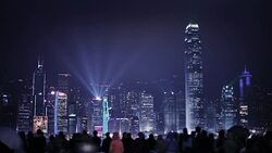 Hong Kong China Stock Footage