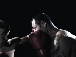 HD SUPER SLOW MO: Fight Club Stock Footage