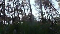 Point of view battle footage from Syria News Clip