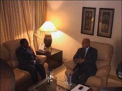 Zuma meets Mugabe, Tsvangirai to start talks on power-sharing News Clip