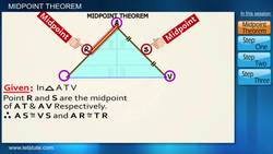 Midpoint Theorem Instructional Video