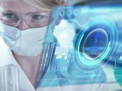 Experimentation in laboratory. Stock Footage