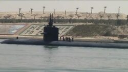 US warships move closer to Libya via Suez Canal News Clip