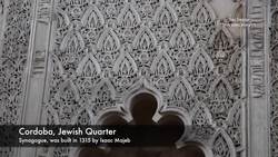 Spain, Jewish ancient synagogues and monuments  Stock Footage