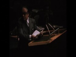 SYND 1 10 74 UN REJECTS CREDENTIALS OF SOUTH AFRICA IN NEW YORK News Clip