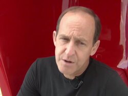 INTERVIEW: Charles Ferguson on feeling that the American people are getting angrier that politicians are continuing to pretend things are OK at the Inside Job Interview: Cannes Film Festival 2010 at Cannes . (Footage by WireImage Video/GettyImages) Stock Footage