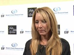 INTERVIEW: Lisa Kudrow on what brings her out tonight at An Unforgettable Evening Benefiting The Entertainment Industry Foundation's Women's Cancer Research Fund Stock Footage
