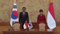 Indonesian and SKorean presidents meet Instructional Video