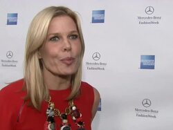INTERVIEW: Mary Alice Stephenson says she is here co-hosting the event, describes fashion trends right nowÃ‰ Stock Footage