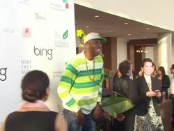 John Salley at the James Cameron Hosts Star-Studded Green Carpet VIP Reception For Earth Day at Los Angeles CA. (Footage by WireImage Video/GettyImages) Stock Footage