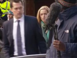 Kate McCann Arrives for the Leveson Report News Clip
