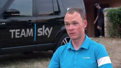 Interview with Chris Froome during Tour De France Part 3 News Clip