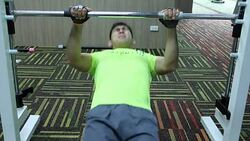 Cross training pull up bar Stock Footage