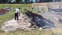 CLEAN : Uruguay beats Guinness World Record for biggest BBQ News Clip