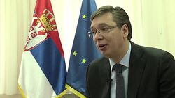 CLEAN : Serbia PM fears instability dreams of unique Balkans market News Clip