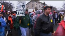 Pro-life campaign march to mark anniversary of abortion legalistion News Clip
