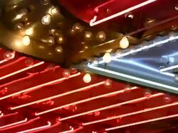 Las Vegas Neon Lights flickering 3 Stock Footage