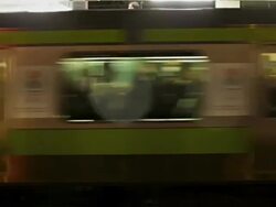 Japanese Commutors Travel On Yamanote Line, Busiest In The World Stock Footage