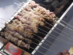 Autumn camping and outdoor barbecue. Stock Footage