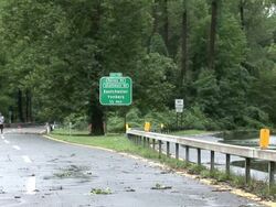 Hurrciane Irene Aftermath Stock Footage