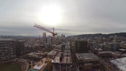 Aerial Portland NW Stock Footage