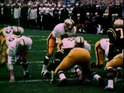 Army-Navy Football Game Stock Footage