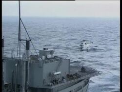 Resupply operations on board USS Truman Instructional Video