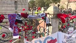 CLEAN : Istanbul attack ancient Egyptian column becomes memorial News Clip