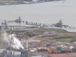 Isle of Grain Gas Terminal Aerials News Clip