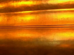 Pan Right Shot Reclining Buddha Bangkok Thailand Stock Footage