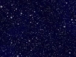 Fly in stars Stock Footage