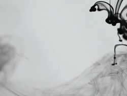 ink drop, ink cloud Stock Footage