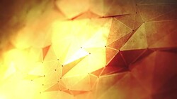 Abstract geometric triangle background Stock Footage