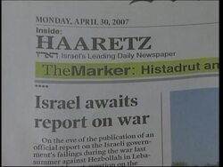 Israeli report on Lebanon war sparks calls for PM Olmert to resign News Clip