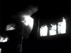 VIBORG BURNS UNDER BOMBARDMENT - News Clip