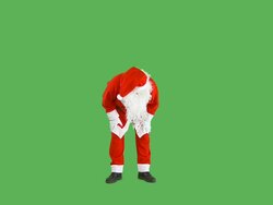 Santa Laughing Stock Footage