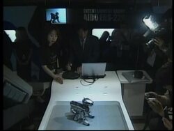 Latest robot pet shows off its tricks News Clip