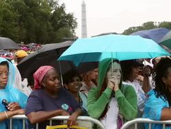 Obama, Former Presidents Commemorate 50th Anniversary Of MLK's March On Washington Stock Footage