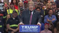 Trump Mines for Votes in West Virginia News Clip