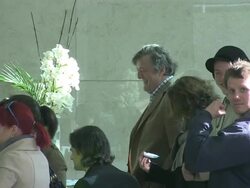 SIGHTED: Stephen Fry Stock Footage