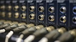 Rear mixer. Stock Footage