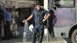 CLEAN : Greek police brace News Clip
