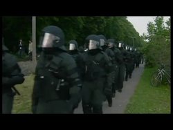 G8 riot police News Clip