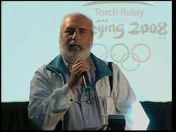 Mayor holds presser to discuss security needed for relay of Olympic torch News Clip