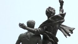 CLEAN : Beirut protest calls for Hezbollah to stay News Clip